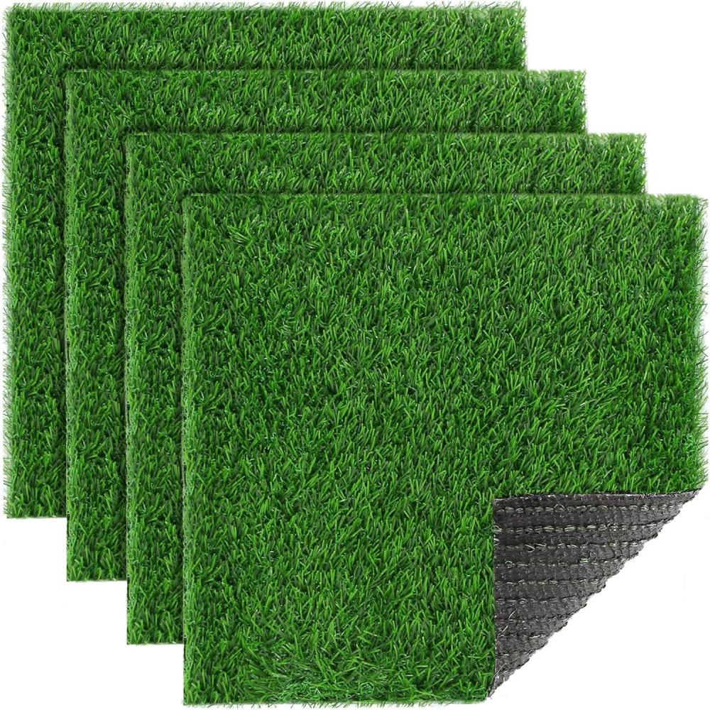 imageXLX TURF Artificial Grass Table Runner 12 x 36 Inches  Green Fake Grass Turf Table Runner for Golf Football Party Decorations Summer Wedding Tabletop Baby Shower12x124PC