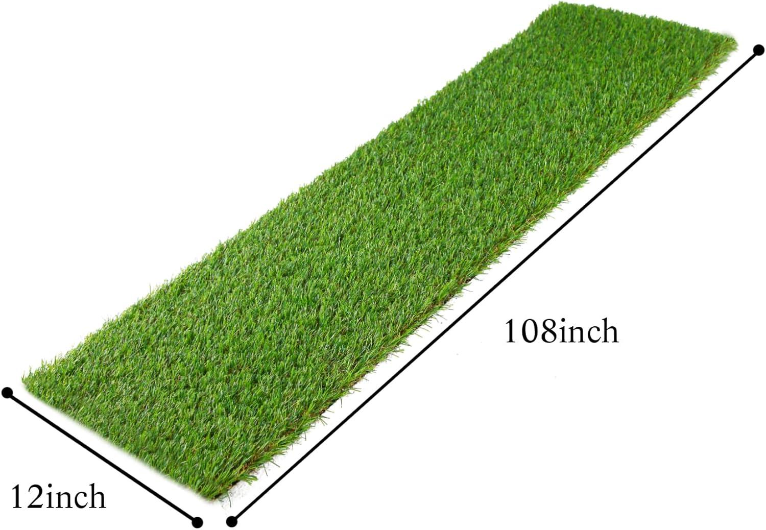 imageXLX TURF 14 x 14 Inch Square Faux Grass Placemats for Golf Theme Table Centerpiece Decor Greenery Spring Summer Party Grass Table Runner DIY Crafts 6 Pack12 x 108 Inch